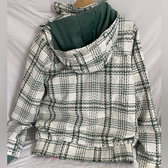 Vintage Europe O’neill Checkered Winter Ski Snowboard Jacket Size XL - Picture 7 of 10